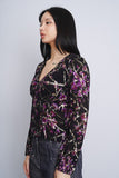 Top multicolor BA AND SH Talla XS 2