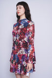 Vestido flores multicolor SENI AND CADE Talla XL 2