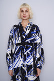 Vestido multicolor Karl Lagerfield paris Talla 12 4