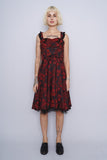 Vestido bicolor HEARTS AND ROSES Talla 10 1