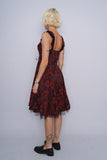 Vestido bicolor HEARTS AND ROSES Talla 10 3