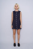 Vestido denim azul abercrombie & fitch Talla M 1