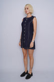 Vestido denim azul abercrombie & fitch Talla M 2