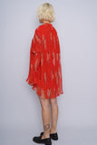 Vestido naranjo free people Talla S 3