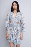 Vestido celeste Rosevelvet Talla S 4