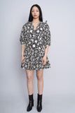 Vestido bicolor blanco/negro sandro Talla 38 1