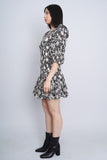 Vestido bicolor blanco/negro sandro Talla 38 2