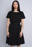 Vestido negro burberry Talla 10 3
