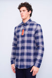 Camisa escocesa azul Penguin Talla L Image 1
