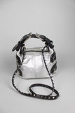 Cartera/Mochila plata/negro Chloe Talla TU Image 2