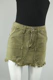 Falda Verde Free People Talla 26