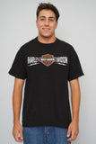Polera Negro harley davidson Talla L Image 0