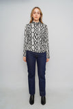 Polera bicolor n/b calvin klein Talla M Image 3