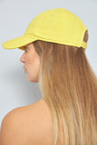 Gorro casual  amarillo tommy hilfiger talla M 841