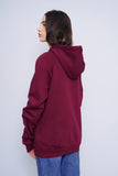 Polerón Burdeo adidas Talla M Image 2