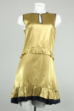 Vestido dorado Juicy Couture Talla S