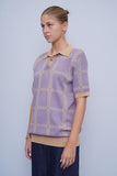 Polera lila Gucci Talla S Image 1