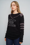 Polera Negro harley davidson Talla M Image 1