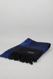 Bufanda bicolor azul/negro Coach Talla TU Image 0