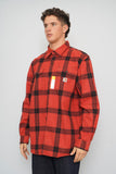 Camisa escocesa roja Carhartt Talla L Image 1