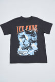 Polera casual  negro ice cube talla M 337