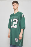 Polera casual  verde mitchell&ness talla Xl 619