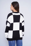 Sweater bicolor n/b Vans Talla S Image 2