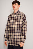 Camisa cuadrille beige/negro Brooks Brothers Talla L Image 1