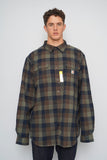 Camisa escocesa verde/azul Carhartt Talla Xl Image 0