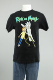 Polera Negro Rick and Morty Talla M