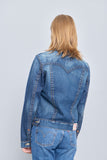 Jacket denim azul true religion Talla L Image 2