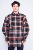 Camisa escocesa rojo/negro/cafe Carhartt Talla L Image 0