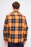 Camisa escocesa cafe Timberland Talla M Image 6
