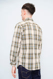Camisa escocesa beige Carhartt Talla M Image 2