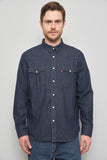 Camisa casual  azul levis talla Xl 820