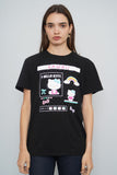 Polera Negro sanrio Talla L