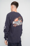 Polera Azul harley davidson Talla Xl Image 2