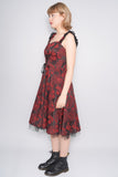 Vestido Multicolor hearts & roses Talla 10 Image 1