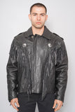 Jacket Negro Hot Leathers Talla Xxl