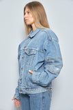 Chaqueta denim  azul lovemade talla Xl 826