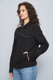 Chaqueta denim  negro levis talla M 674