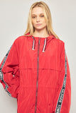 Cortaviento casual  rojo tommy hilfi talla Xxl 021