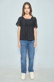 Blusa Negro J Crew Talla 6 Image 3