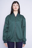 Bomber verde esmeralda PRINT ALL OWER ME Talla L 1