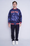 Bomber azul mitchell and ness Talla L 4