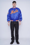 Bomber azul authentic by starter Talla M 4