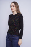 Sweater negro stefano basics Talla L 2