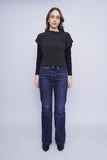 Sweater grafito free people beach Talla M 4