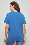 Polera casual  azul psycho bunny talla L 314