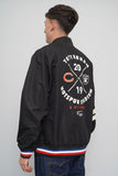 Bomber Negro Mitchell & Ness Talla L Image 2